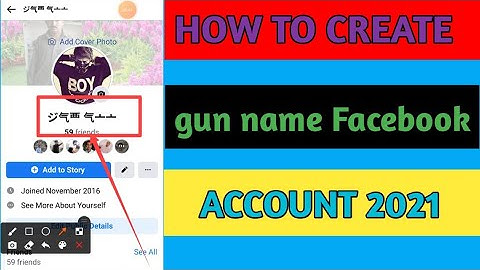 How to create gun name Facebook account 2021 without vpn