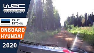 WRC - Rally Estonia 2020: ONBOARD compilation HYUNDAI