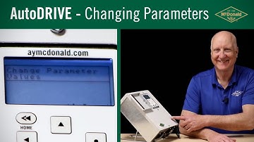 How to Change Parameters on the AutoDRIVE