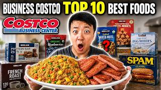 Top 10 BEST Foods from the RARE "Business Costco" You Need to Try!