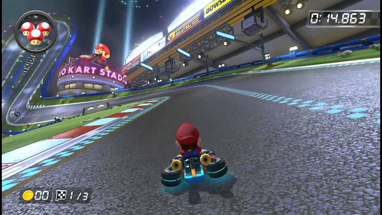 Mario Kart 8 "Long" MiniTurbo trick YouTube