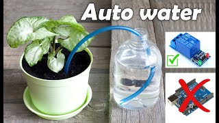 Automatic Plant Watering System Without Arduino || YL-69 Soil Moisture Detection Sensor & 5v Relay