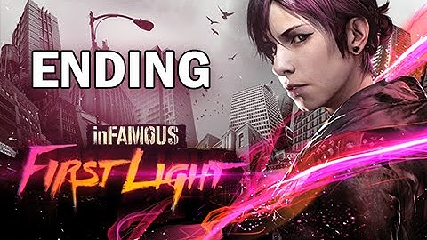 InFamous First Light Walkthrough Part 12 - ENDING (PS4 Gameplay)