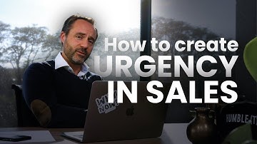 How To Create Urgency In Sales - 3 techniques - Sales advice by Michael Humblet