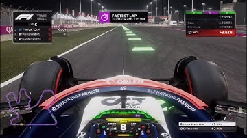 F1 23 Qatar Updated Hotlap + Setup (1:20.388) Controller!