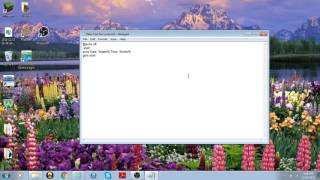 Coding a Clock using Batch file