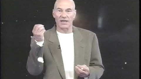 From Here To Infinity: The Ultimate Voyage Hosted By Patrick Stewart Promo - VHS