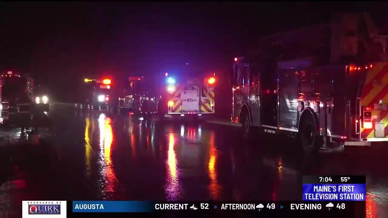 No injuries following fire in Alton - YouTube