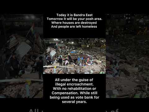 This is not Development #development #homeless #poor #rehabilitation #vote #politics #masoomrajwani