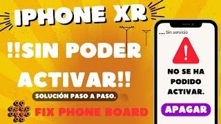 IPHONE XR  SIN PODER ACTIVAR, OTRO PROBLEMA MÁS DE RADIOFRECUENCIA 🤦‍♂️