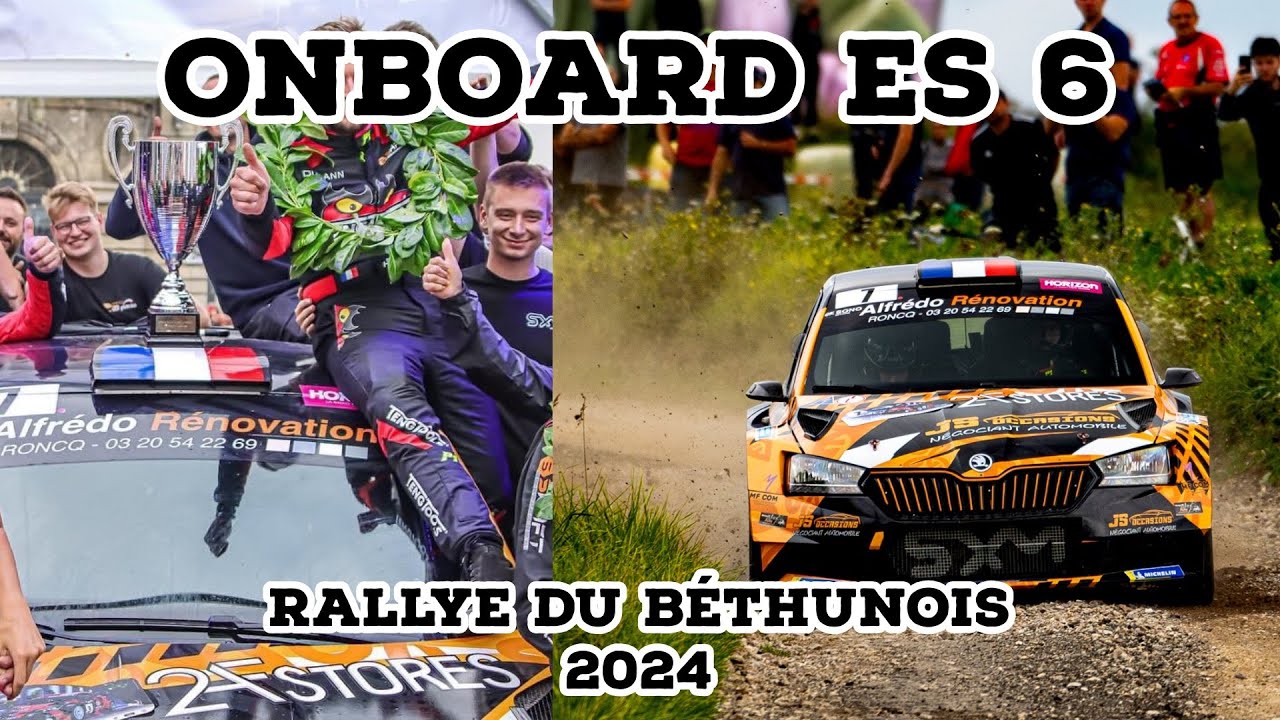 [ONBOARD] Rallye du Béthunois 2024 - ES6 - Scratch - Heuninck Forgez Skoda Fabia Evo