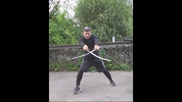 Low cross defense with dual shamshirs: Part 2