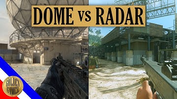 Dome vs Radar Map Comparison - Vanguard Season 1 DLC Map