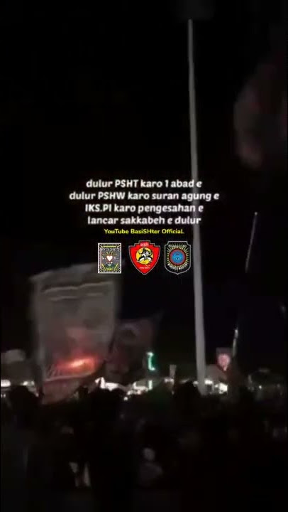 Bendera Pagar Nusa Psht Ikspi Dan Pshw Berkibar Bersama, Panjang Umur Pejuang Perdamaian #videoshort