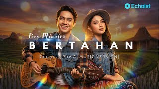 Bertahan – Five Minutes (ECHOIST MUSIC AI Cover | Country Pop Version)