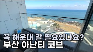 비현실적 부산 바다전망 스위트룸과 뷔페 다모임 리뷰  │ 아난티 앳 부산 코브