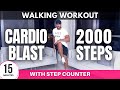 Walking Workout for Weight Loss | 15 Minute Cardio Blast | 2000 steps