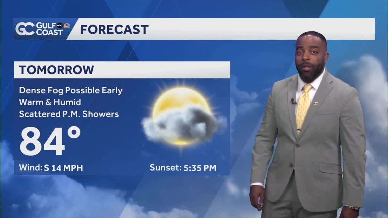 Dense fog possible late Saturday night, rain chances increase Sunday ...