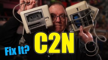 Reparaties aan Commodore 64 C2N-cassettedecks