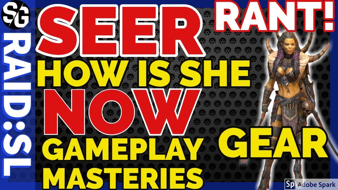 RAID SHADOW LEGENDS SEER REVIEW MASTERIES FULL GAMEPLAY ...