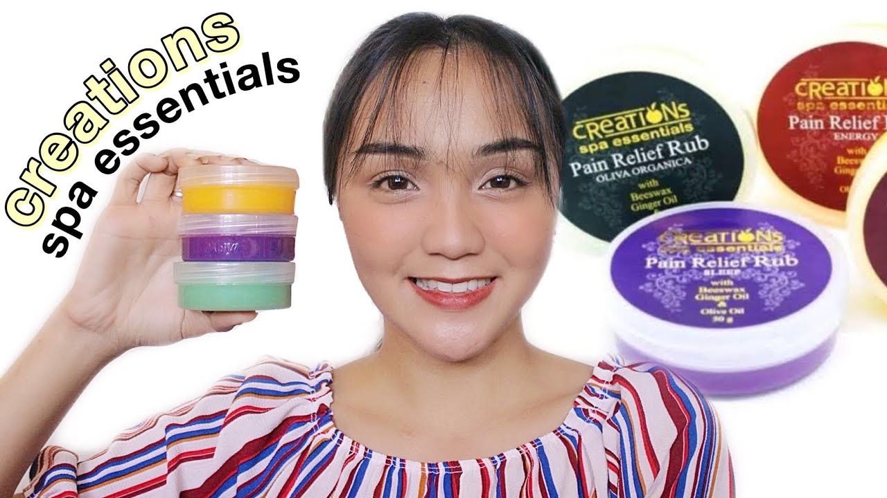 Creations Spa Essentials Review (Best Pain Relief Rub) by Ana