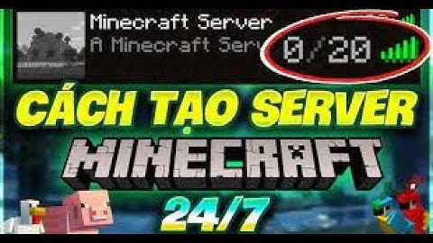 Hướng dẫn mở file server Minecraft ngay trên máy tính | Server tutorial | Tập 1