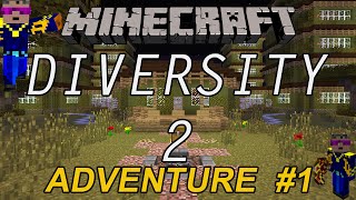 Minecraft - Diversity 2: Прохождение  (Adventure) - НАЙТИ ПРОФЕССОРА -  Cерия 01