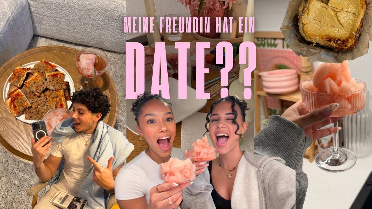 DATE MIT JEMAND ANDEREM?🤨👩‍❤️‍💋‍👩 Girls Night, neues Handy&Back-Experiment
