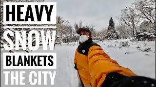 Heavy Snowfall This Season | Walking Around The Winter Wonderland