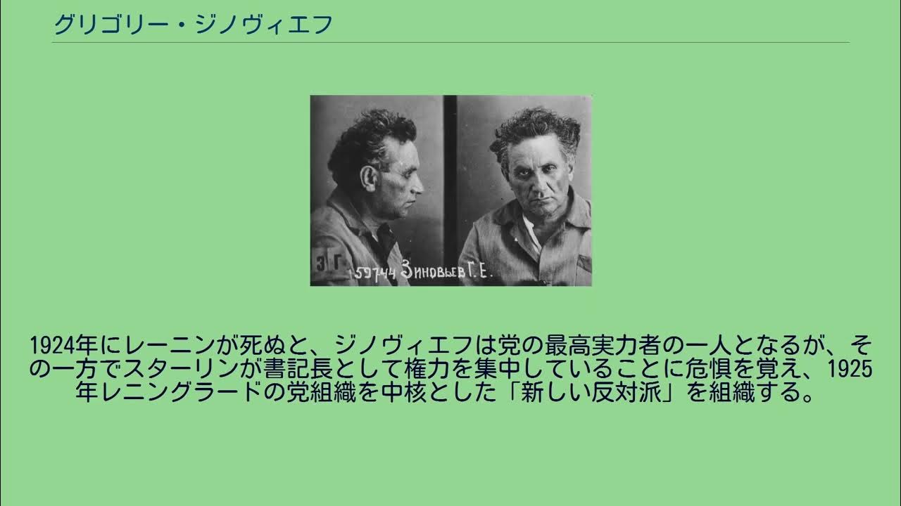 グリゴリー・ジノヴィエフ YouTube