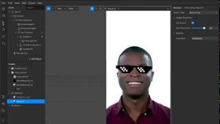 Create Sunglass Filter for Instagram | Beginner Spark AR Tutorial screenshot 3