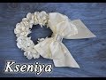 МК Резинка на пучок/DIY Hair Bun Scrunchies Headband