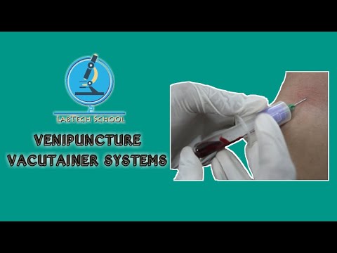 Teknik Pengambilan Darah Vena (Venipuncture) Vacutainer Systems