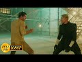 Scott adkins vs oyumi the ninja  accident man hitmans holiday 2022