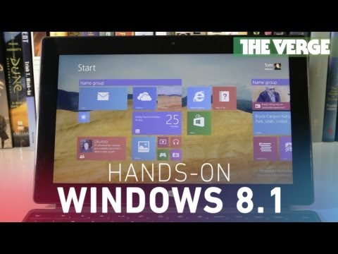 Windows 8.1 hands-on preview