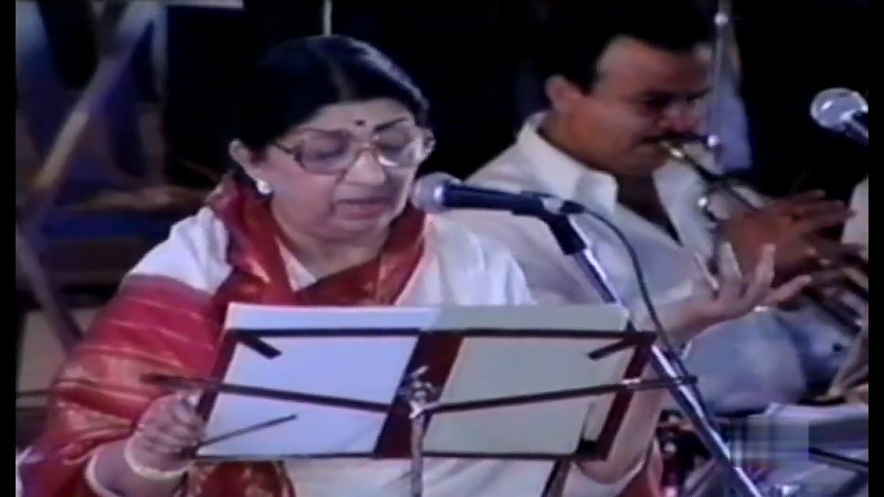 Kuch Dil Ne Kaha  Lata Mangeshkar Live Shradhanjali Concert  Full HD 