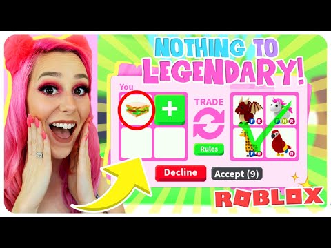 How I Traded From Nothing To Legendary Roblox Adopt Me Youtube - no0thing roblox