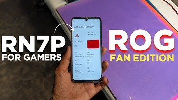 AbhixROG FAN Edition MIUI 12.5 For Redmi Note 7 Pro | ROM For Gamers 🔥🔥🔥