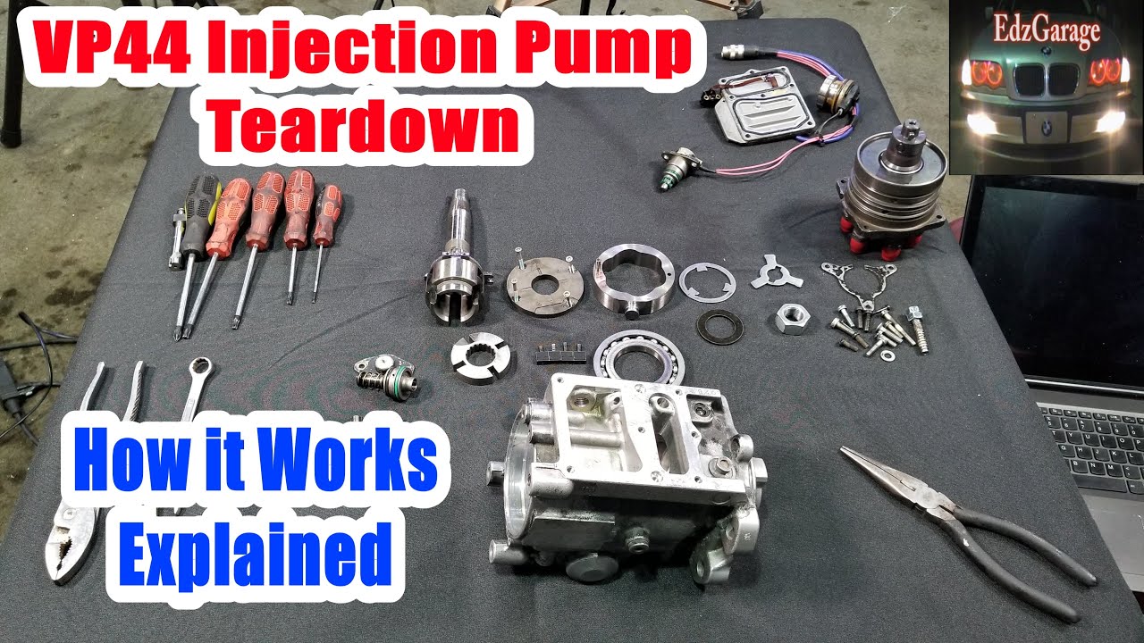 VP44 Injection Pump Teardown - How it Works - YouTube
