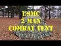 USMC 2 Man Combat Tent