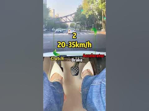Watch the video and learn to drive a manual car very easily!#driving #