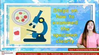 GRADE 7 SCIENCE Q2 SIMPLE MICROSCOPE AND COMPOUND MICROSCOPE