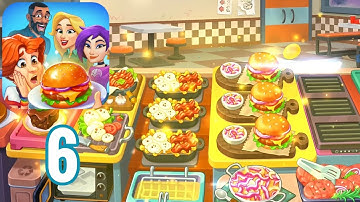 Ch 1 Burger Wurger Level 36-40 - Chef & Friends Cooking Game - Part 6 - Gameplay Walkthrough