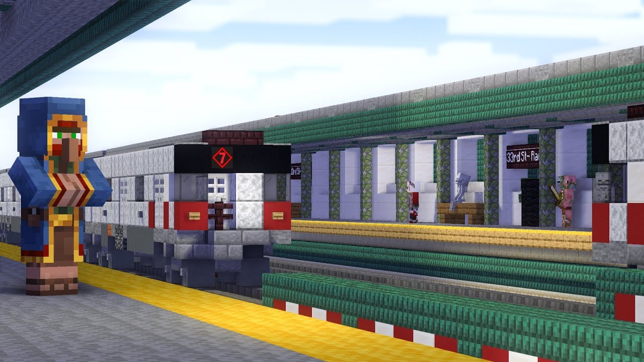 Minecraft Nyc Subway Mod - roblox subway train simulator operating a s b r68 a train youtube