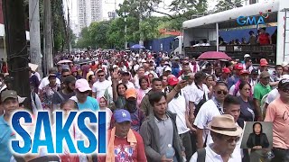 BSP, dinumog ng nasa 1,000 kukubra umano ng pera dahil sa ginto | Saksi Resimi