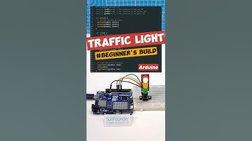 Dit Arduino-verkeerslicht werkt echt! 🔴🟡🟢 #arduino #arduinoproject