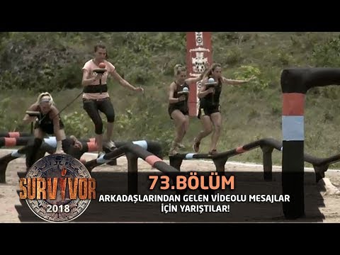 Arkadaşlarından gelen videolu mesajlar için yarıştılar! | 73.Bölüm | Survivor 2018