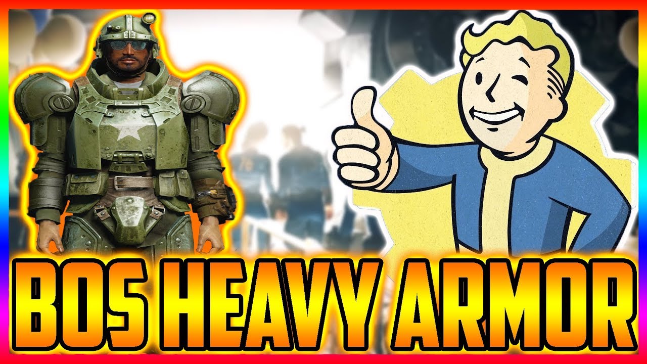 Fallout 76 Bos Combat Armor And Heavy Combat Armor And Farming Location Youtube