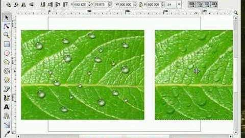 heathenX Inkscape Tutorials: episode 036 - Drawing raindrops on a raster image