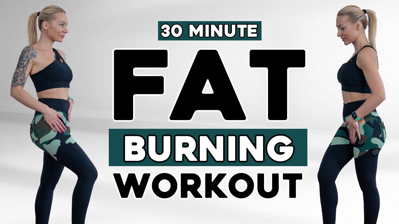 🔥FULL BODY FAT BURNING WORKOUT AT HOME 🔥 30 Min Standing Workout | No ...